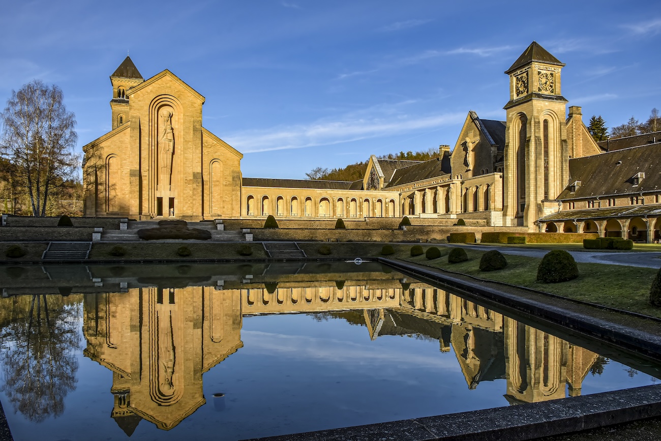 Vue de l’abbaye d’Orval. Photo-Éric Hance